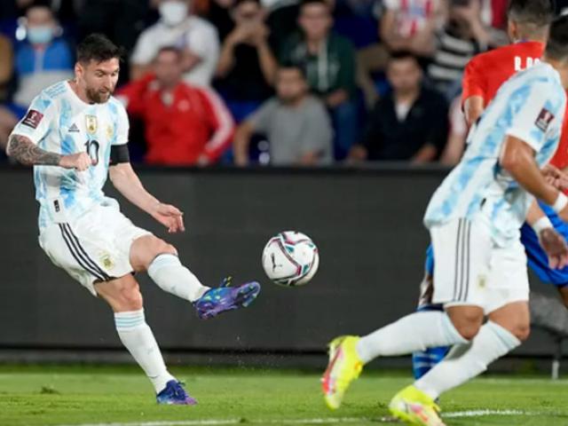 Video bóng đá Paraguay - Argentina: Messi năng nổ, đồng đội kém duyên (Vòng loại World Cup) (H1)