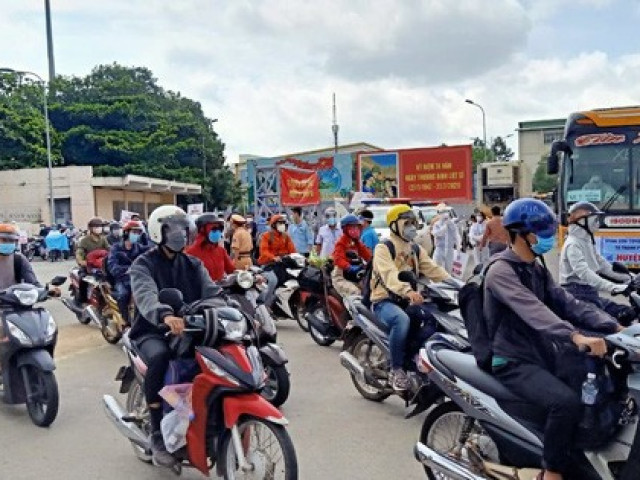 Người lao động được sử dụng ôtô cá nhân đi lại giữa Đồng Nai và TP HCM