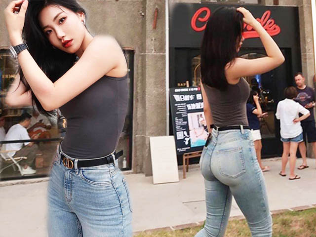Mỹ nữ Hàng Châu chuộng mốt quần skinny jean