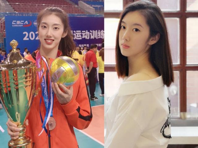 Trung Quốc có ”hoa hậu” bóng chuyền mới: ”Chân dài” cao 1m83, đẹp rạng ngời
