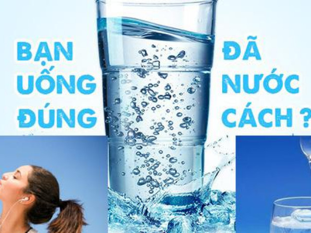 5 thời điểm ”vàng” nên uống nước để giải độc cơ thể