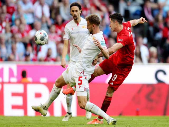 Video bóng đá Union Berlin - Bayern Munich: Lewandowski chói sáng, đại tiệc 7 bàn