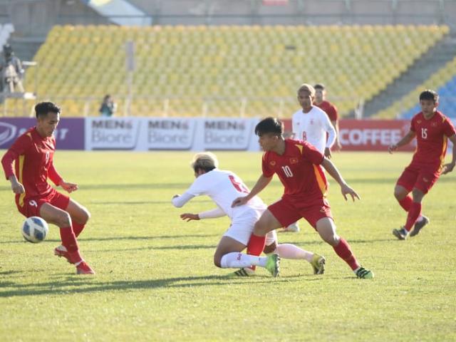 Trực tiếp bóng đá U23 Việt Nam - U23 Myanmar: Thế trận giằng co (Vòng loại U23 châu Á)