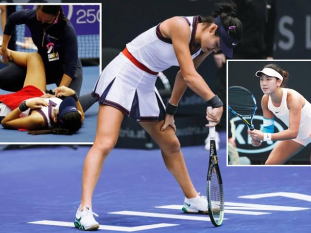 Raducanu thua ”Sharapova Trung Quốc” ngay trận đầu, khán giả tố chiêu trò