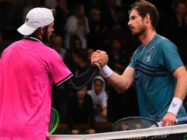 Murray đấu 3 set kịch tính tứ kết Stockholm Open, đối thủ bất ngờ ca ngợi điều này