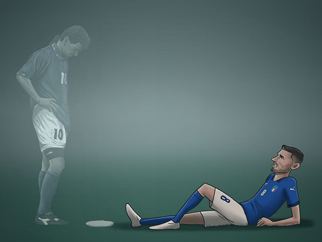 Ảnh chế: Jorginho hóa ”tội đồ” khiến Italia phải đá play-off World Cup 2022