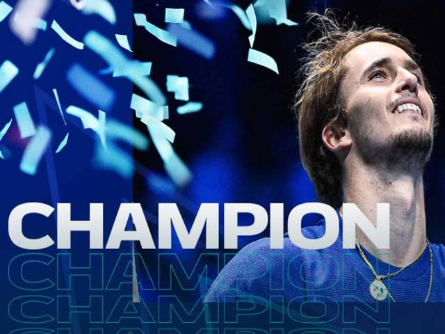 Zverev phục thù Medvedev vô địch ATP Finals: Dứt chuỗi trận thảm, kết thúc năm ”Vàng”