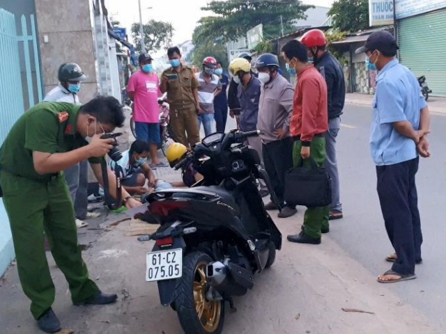 Nam thanh niên lao xe máy vào cổng nhà dân tử vong