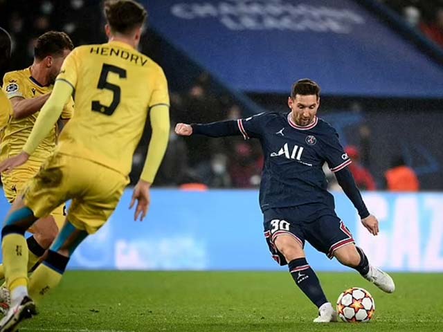 Video bóng đá PSG - Brugge: Mbappe đua tài Messi, hủy diệt 4 bàn (Cúp C1)