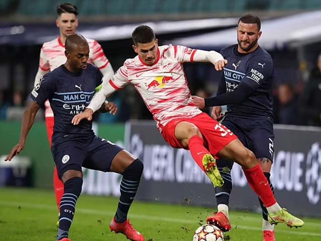 Video bóng đá Leipzig - Man City: 2 bàn trừng phạt, vùng lên muộn màng (Cúp C1)