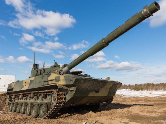 ”Xe tăng dù” hạng nhẹ mới trang bị vũ khí uy lực của Nga