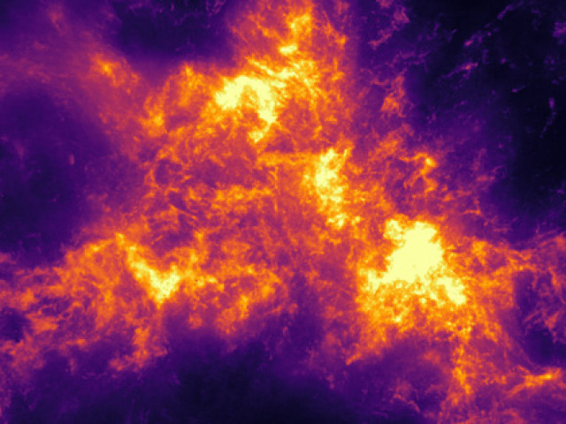 Hình ảnh ngoạn mục về thiên hà có ”đuôi” sắp va chạm dải Ngân Hà