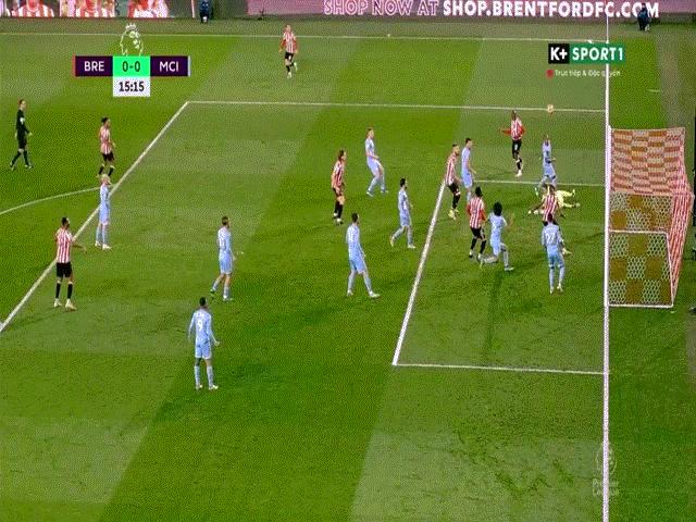Video bóng đá Brentford - Man City: Phô diễn đẳng cấp, thực dụng lên ngôi (Vòng 20 Ngoại hạng Anh)