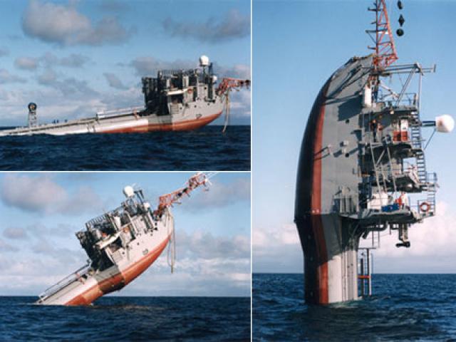 Khám phá con tàu kỳ lạ nhất thế giới, có thể dựng đứng, lật 90 độ